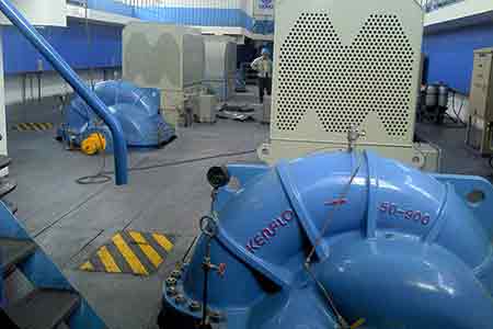 KPS系列单级双吸离心泵在齐鲁石化使用现场