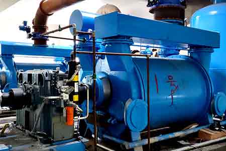 肯富来液环泵机组在贵州渣坪煤矿使用现场